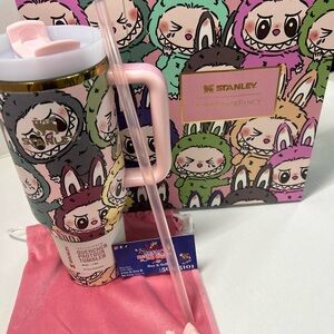 Stanley Pink Character Tumbler with Straw